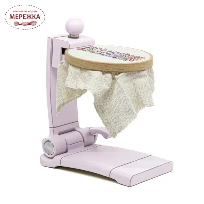 Фото Станок для вишивання Velke Potoky для кріплення пялець Cross Stitch Stand Modern Violet