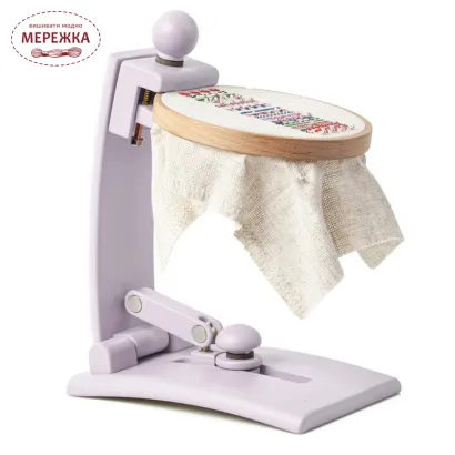 Фото Станок для вишивання Velke Potoky для кріплення пялець Cross Stitch Stand Mini Violet