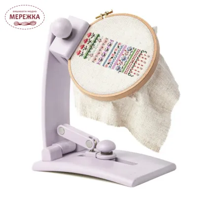 Фото Станок для вишивання Velke Potoky для кріплення пялець Cross Stitch Stand Mini Violet