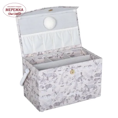 Фото Скринька для рукоділля Hobby Gift Animals MRFB.647