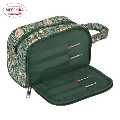 Фото Hobby Gift Сумка-органайзер для в'язальних проектів Morris Green MRHG4701E.686
