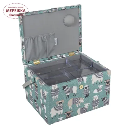 Фото Скринька для рукоділля Hobby Gift Large Sewing Box/ Sheep MRL.657