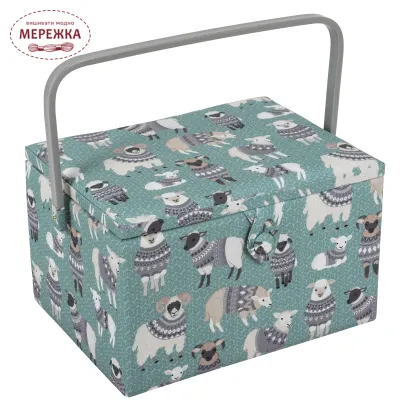 Фото Скринька для рукоділля Hobby Gift Large Sewing Box/ Sheep MRL.657