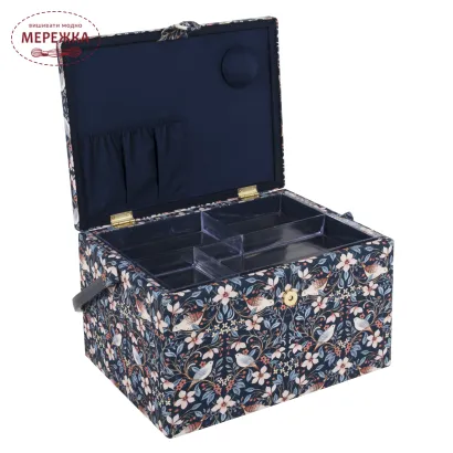 Фото Скринька для рукоділля Hobby Gift (L) Birds in bloom MRLE.670