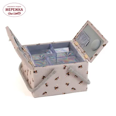 Фото Скринька для рукоділля Hobby Gift Beautiful Bees MRLTLE.587