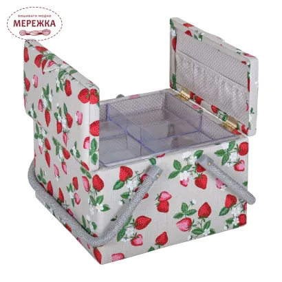 Фото Скринька для рукоділля Hobby Gift Strawberry MRLTLE.642