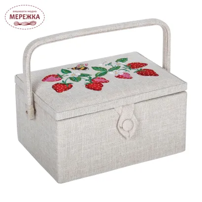 Фото Скринька для рукоділля Hobby Gift Strawberry MRME.642