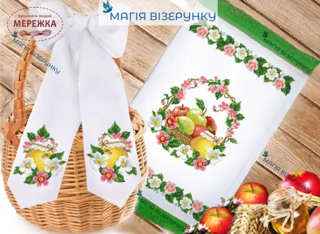 Фото Спасівський набір (рушник + бант) Магія візерунку СН-6