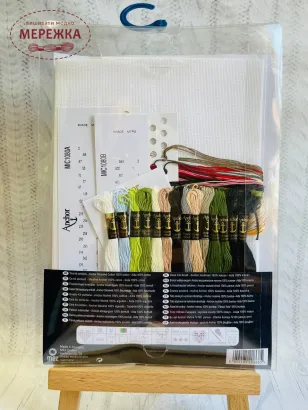 Фото набір для вишивання хрестиком Анкор Ранковий котедж