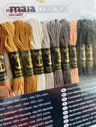 Фото набір для вишивання Анкор Рідкісна краса