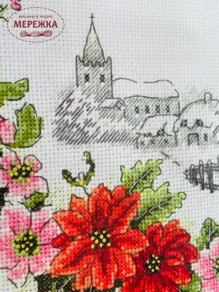 Фото набір для вишивання хрестиком Анкор Зимові дні