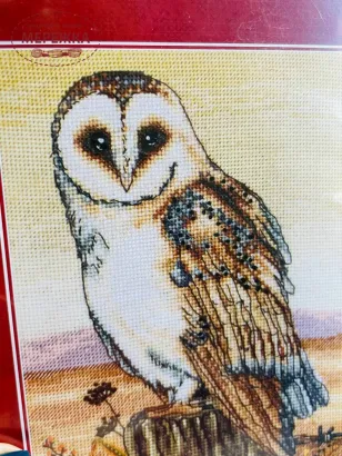 Фото набір для вишивання хрестиком Анкор Сова на горизонті