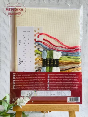 Фото набір для вишивання хрестиком Анкор Коти та сезони