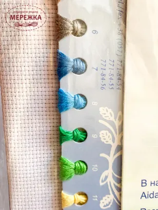 Фото набір для вишивання Чарівна мить З днем народження