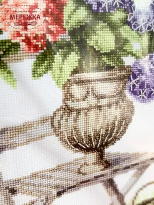 Фото набір для вишивання Чарівна мить М-360