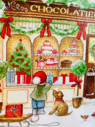 Фото набір для вишивання хрестиком Чарівна Мить Солодкі мрії