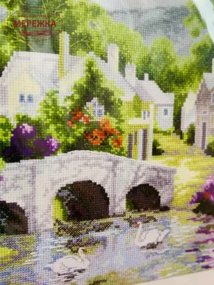 Фото набір для вишивання Гостинне містечко