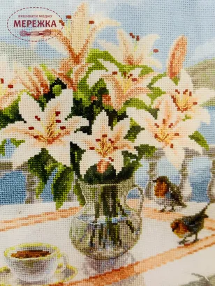 Фото набір для вишивання Аромати літа на березі моря