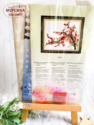 Фото набір для вишивання Сакура М-201