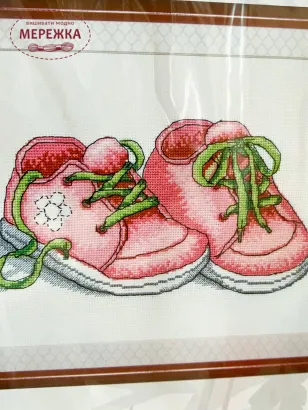 Фото Набір CrystalArt Перші кроки арт. ВТ-008