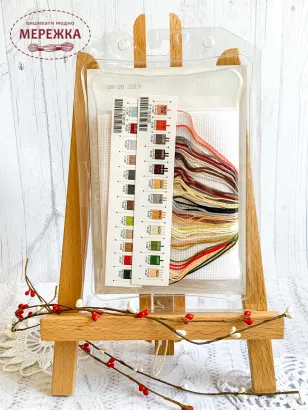 Фото набір для вишивання хрестиком Різдвяний ранок 08826