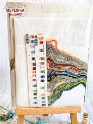 Фото набір для вишивання Кафе біля моря  35157