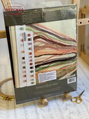 Фото набір для вишивання Білі троянди 35247