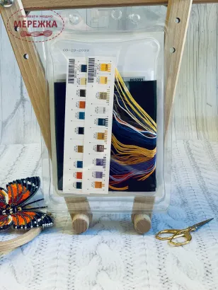 Фото набір для вишивання Метелик 65095