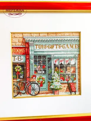 Фото набір для вишивання Магазин іграшок 70-08900