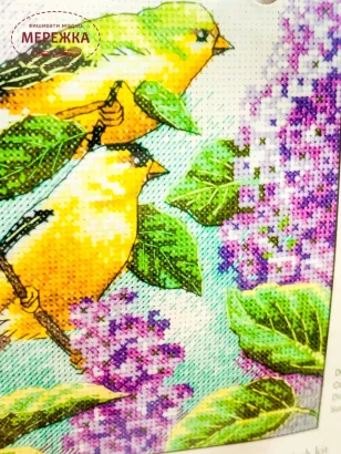 Фото набір Птахи та бузок