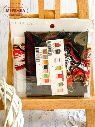 Фото набір для вишивання Зима 72-74136