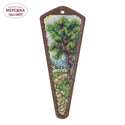 Фото Набір для вишивання хрестиком WonderlandCrafts чохол для ножиць, штучна шкіра FLTL-090