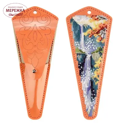 Фото Набір для вишивання хрестиком WonderlandCrafts Чохол для ножиць FLTL-088