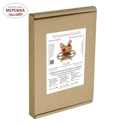 Фото Набір для вишивання бісером WonderlandCrafts по дереву FLK-260
