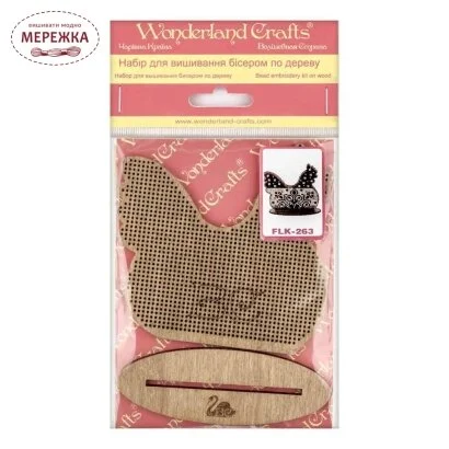Фото Набір для вишивання бісером WonderlandCrafts по дереву FLK-263