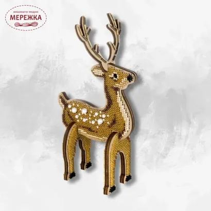 Фото Набір для вишивання хрестиком WonderlandCrafts по дереву FLK-585