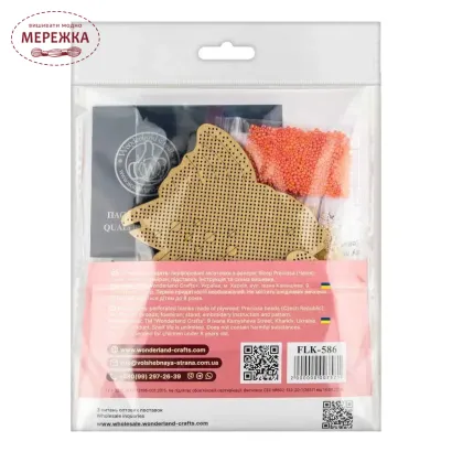 Фото Набір для вишивання бісером WonderlandCrafts по дереву FLK-586