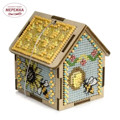 Фото Набір для вишивання хрестиком WonderlandCrafts по дереву FLW-062