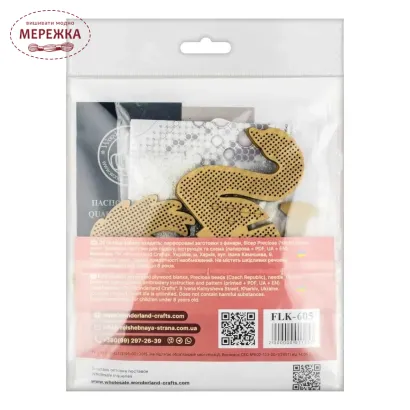 Фото Набір для вишивання бісером WonderlandCrafts по дереву FLK-605