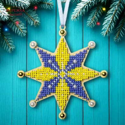 Фото Набір для вишивання бісером WonderlandCrafts по дереву FLK-599