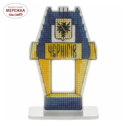 Фото Набір для вишивання хрестиком WonderlandCrafts по пластику «Стела Чернігів» FLX-176