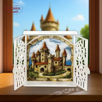 Фото Набір для вишивання хрестиком WonderlandCrafts по пластику FLX-132