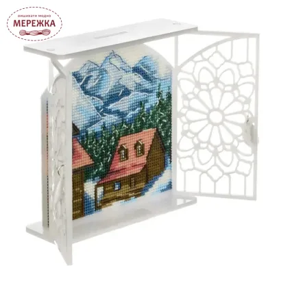 Фото Набір для вишивання хрестиком WonderlandCrafts по пластику FLX-130