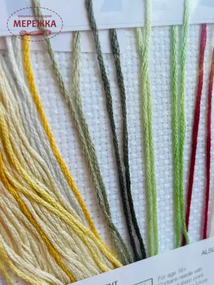 Фото набір для вишивання хрестиком ДМС Краса