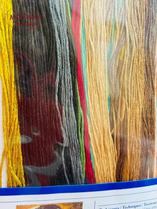 Фото набір для вишивання хрестиком ДМС Поцілунок