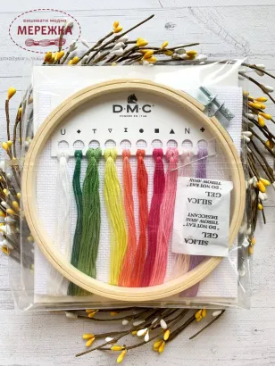 Фото набір для вишивання з п'яльцями ВК1945