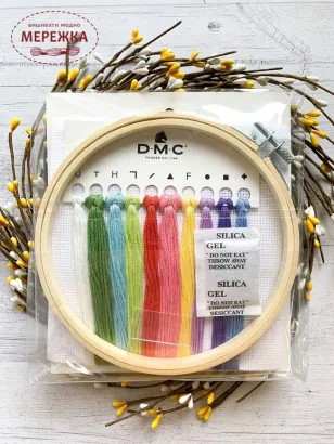 Фото набір для вишивання з п'яльцями ВК1946