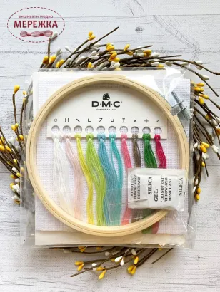 Фото набір для вишивання з п'яльцями ВК1948