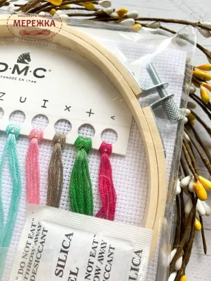Фото набір для вишивання з п'яльцями ВК1948