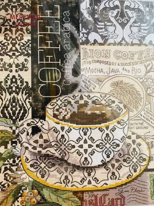 Фото набір для вишивання хрестиком Кава